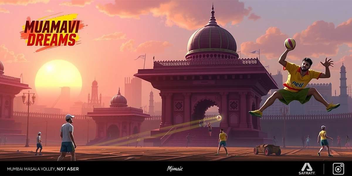 Mumbai Masala Volley Dharavi Dreams Mode Coming Soon Concept art for upcoming Dharavi Dreams mode in Mumbai Masala Volley